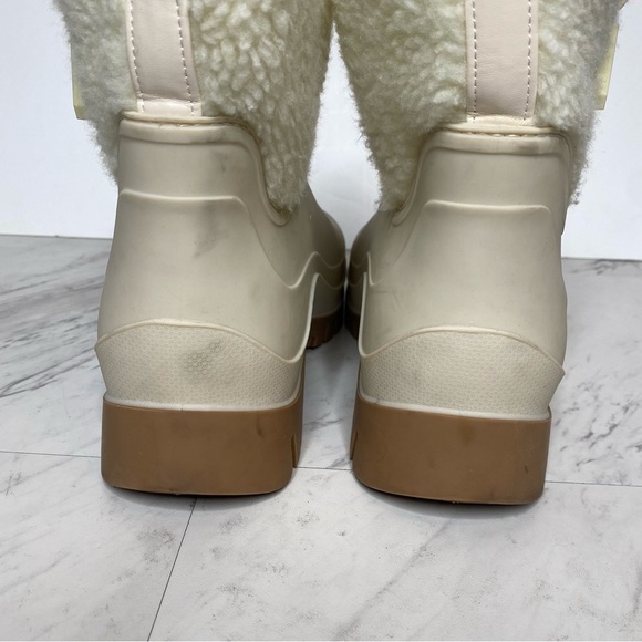 Sam Edelman Lenna Natural Ivory Rain Boot 10M - Picture 4 of 15